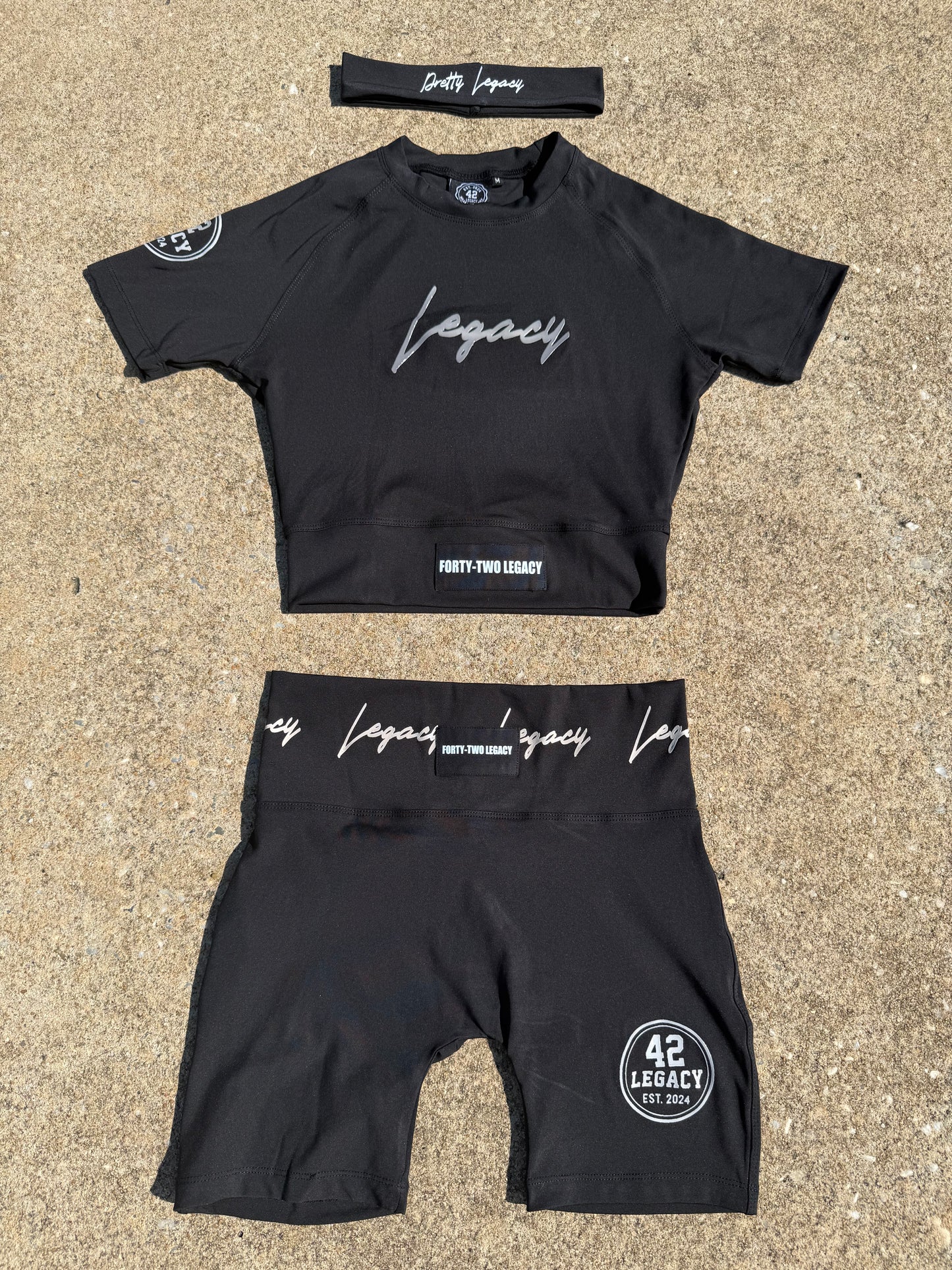 Black Women’s Short Set