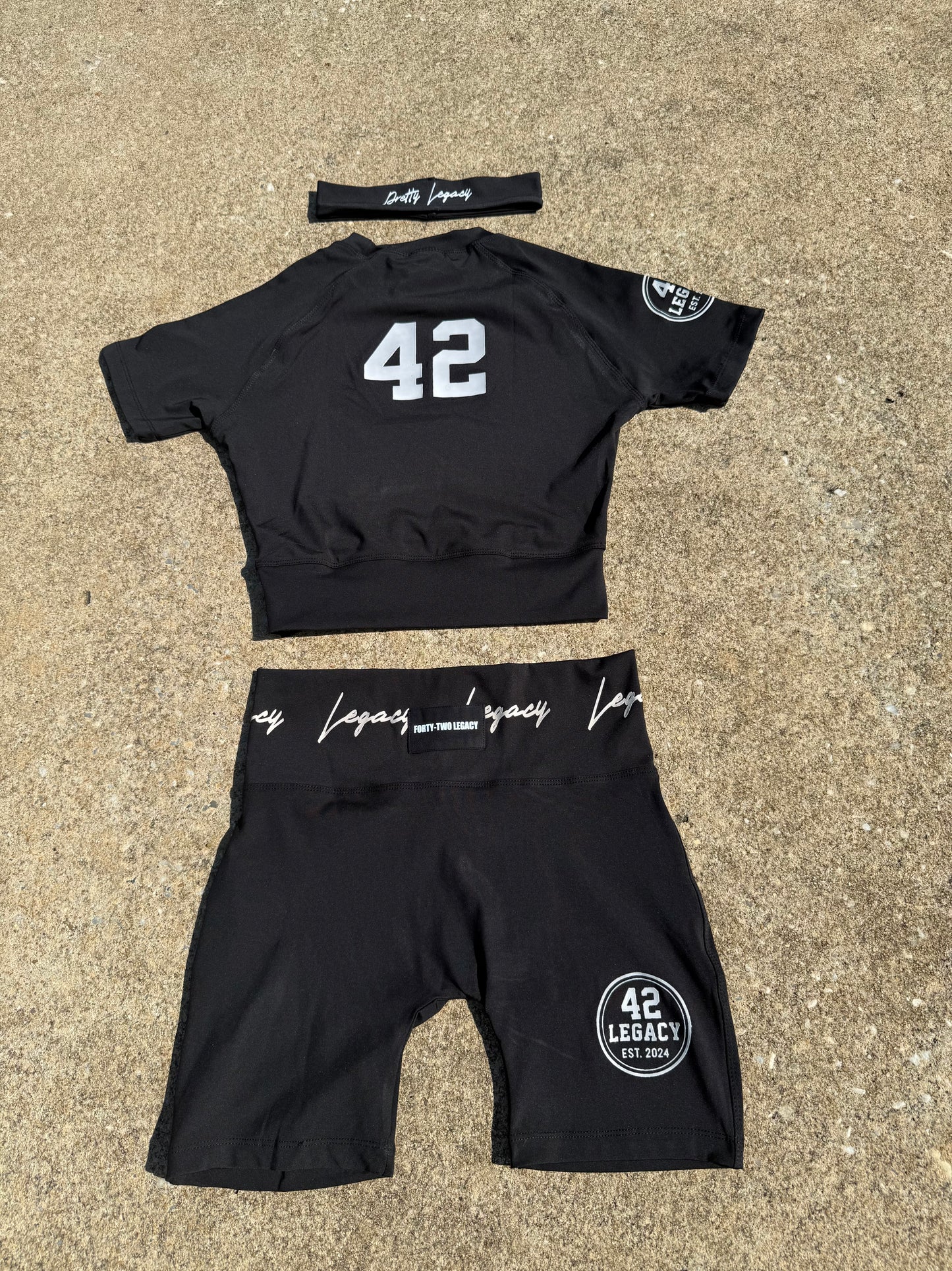 Black Women’s Short Set