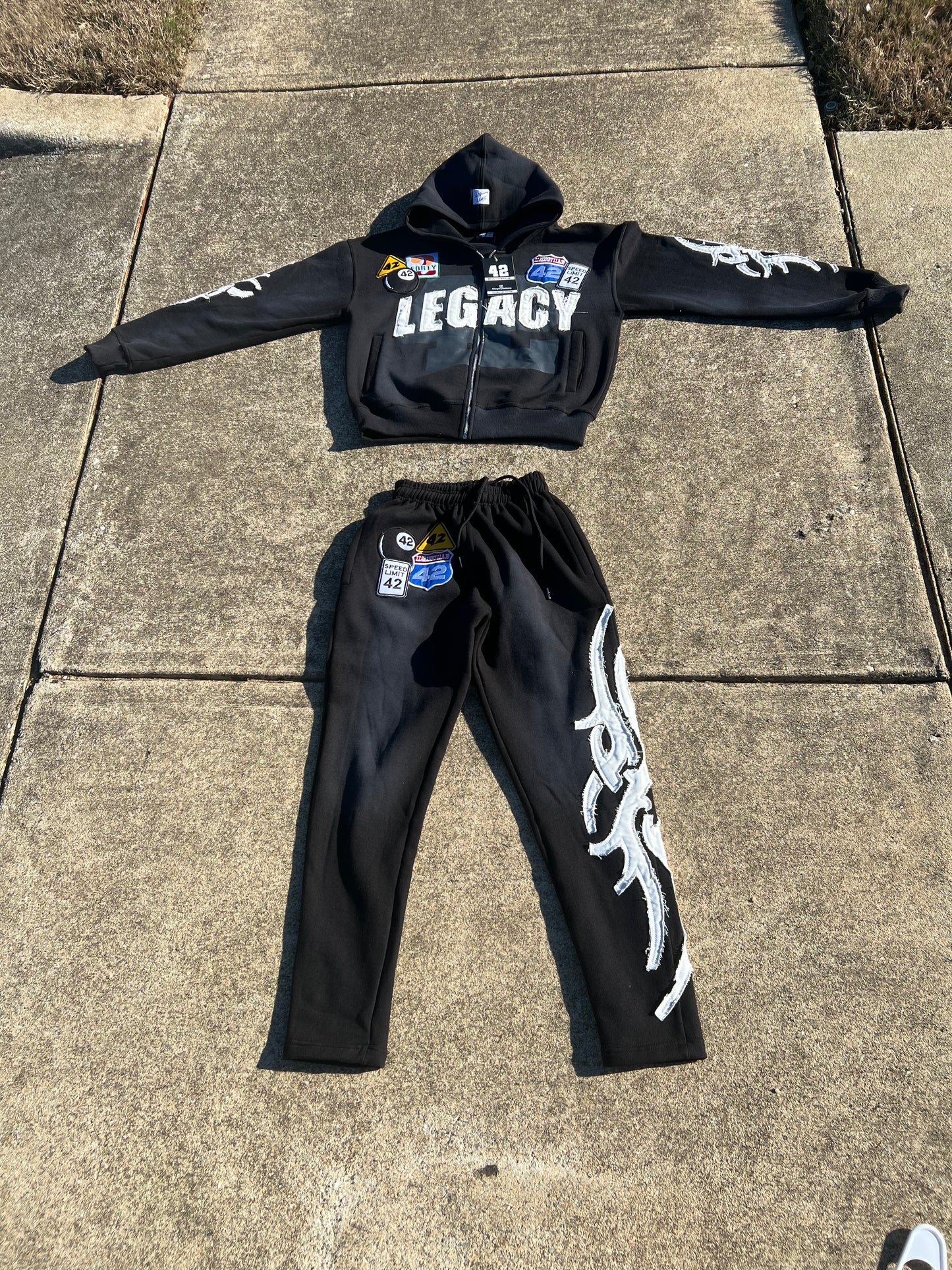Black Sweatsuit