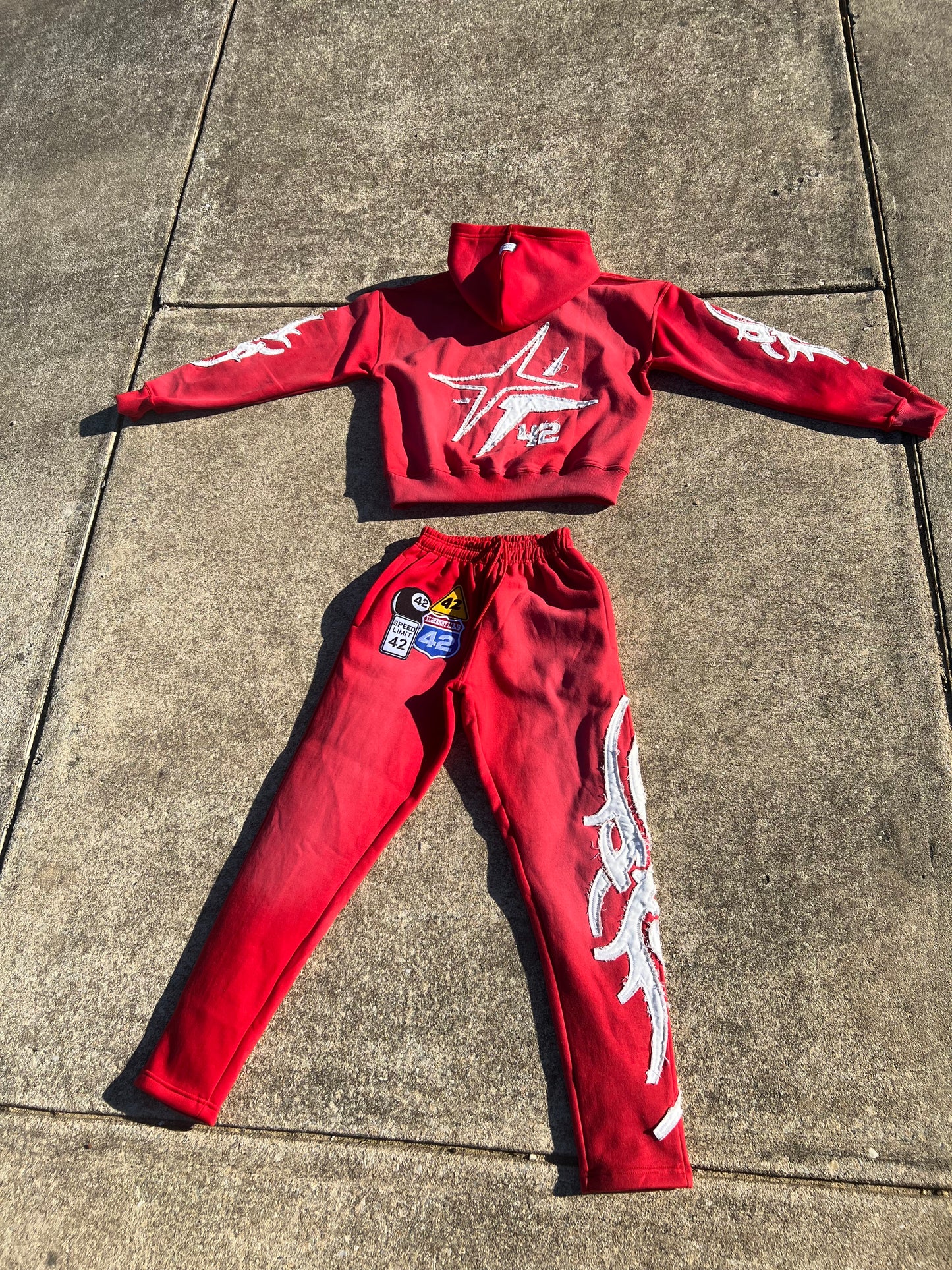 Red Sweatsuit