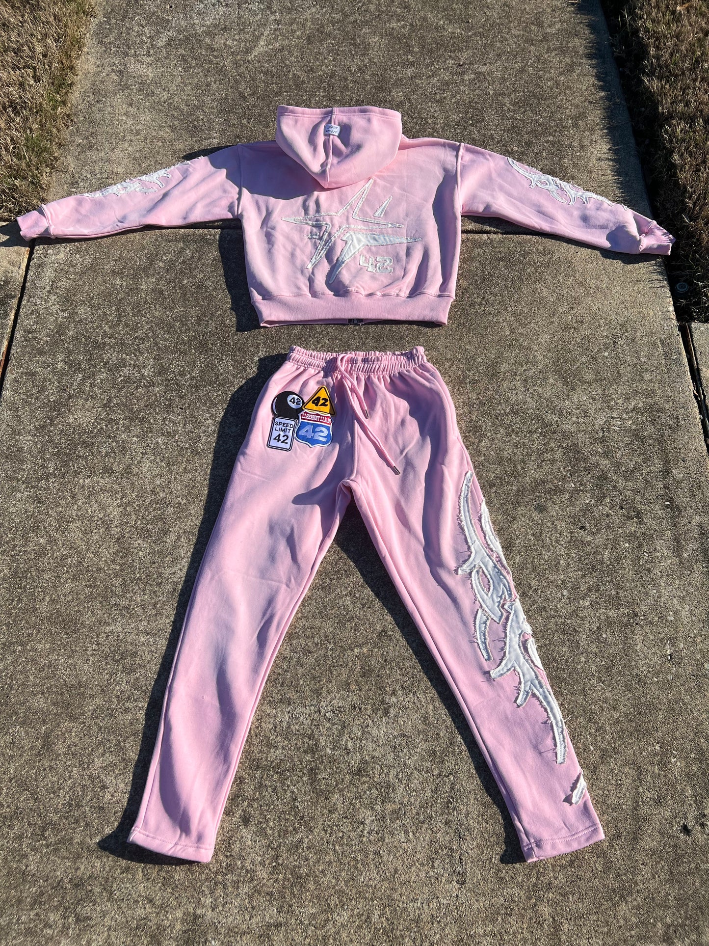 Pink Sweatsuit